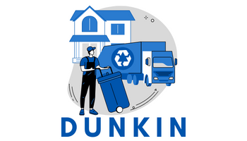 this is a picture of Dunkin Junk Removal logo