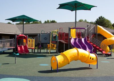 this image shows playset removal in Sacramento, CA